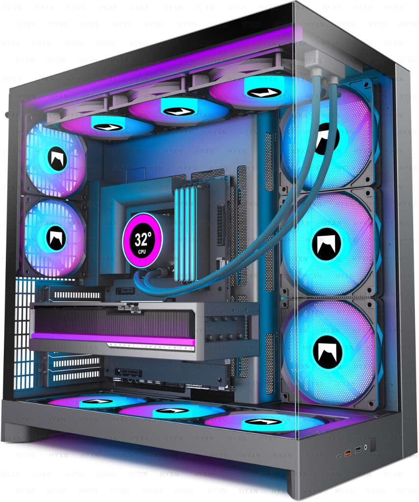 Gabinete de PC gamer