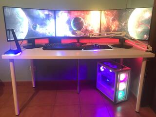 Setup Gamer Triple Monitor