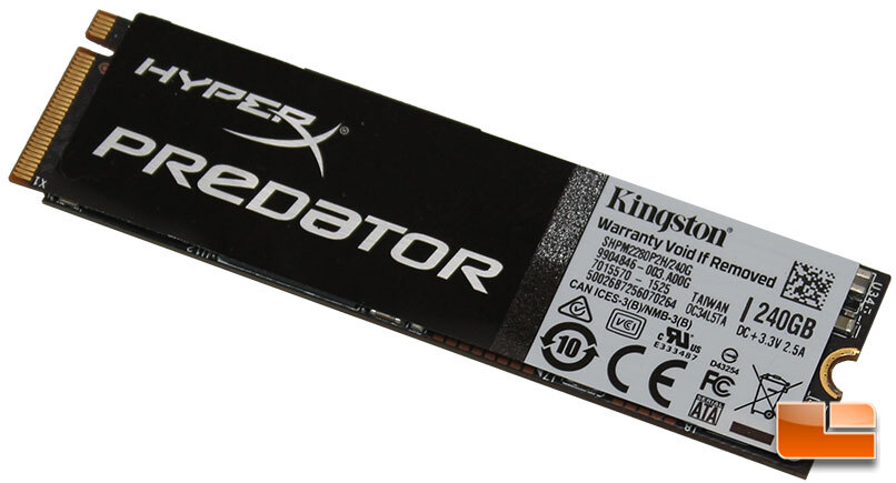 Armazenamento  HyperX Predator 240GB M2