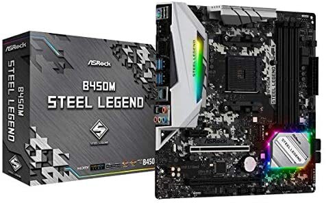Placa Mãe  Asrock B450 Steel Legend 