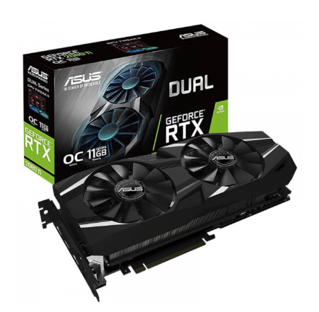 Placa de vídeo  Asus GeForce RTX 2080 Ti Asus DUAL OC 11GB