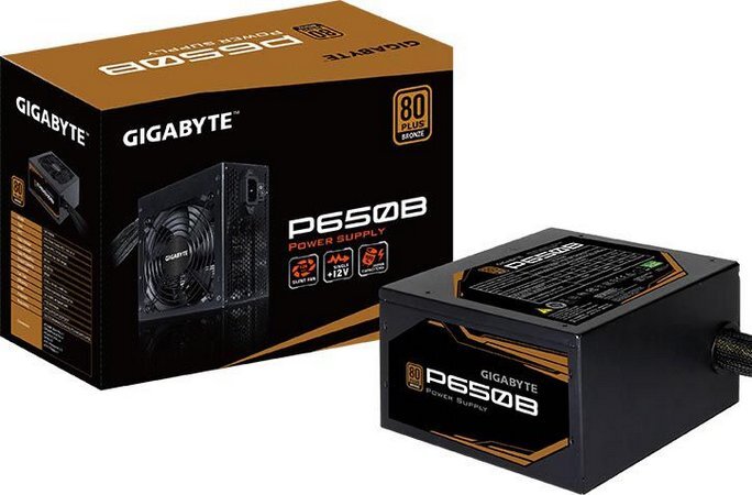Fonte  Gigabyte 650W 80 Plus Bronze - GP-P650B/BR