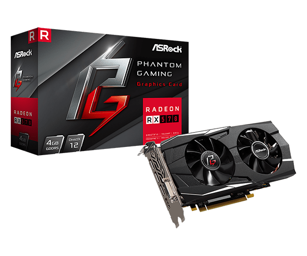 Placa de vídeo  Amd RX 570