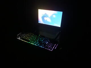 Meu setup, não é aquela coisa mas eu gosto dele.