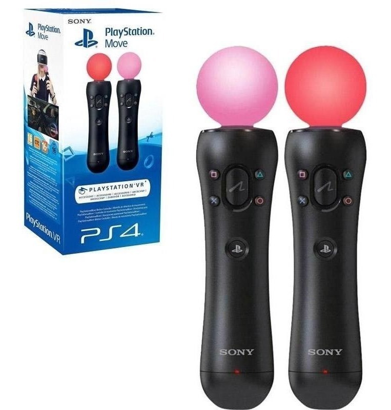 Controle  Sony Controle de Movimento PS Move Playstation (2 unidades)