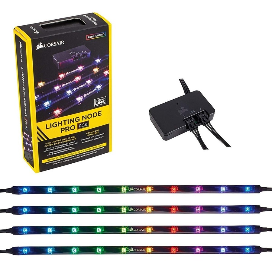 Iluminação  Corsair Fita de LED RGB Lighting Node Pro