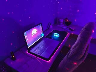 Setup Galaxy Gamer Girl