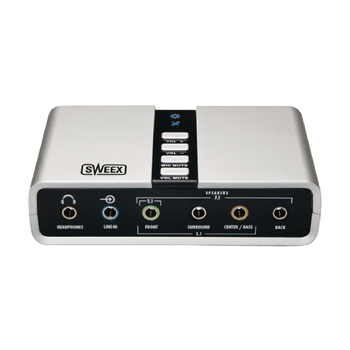 Som    Sound Card USB 7.1 Sweex