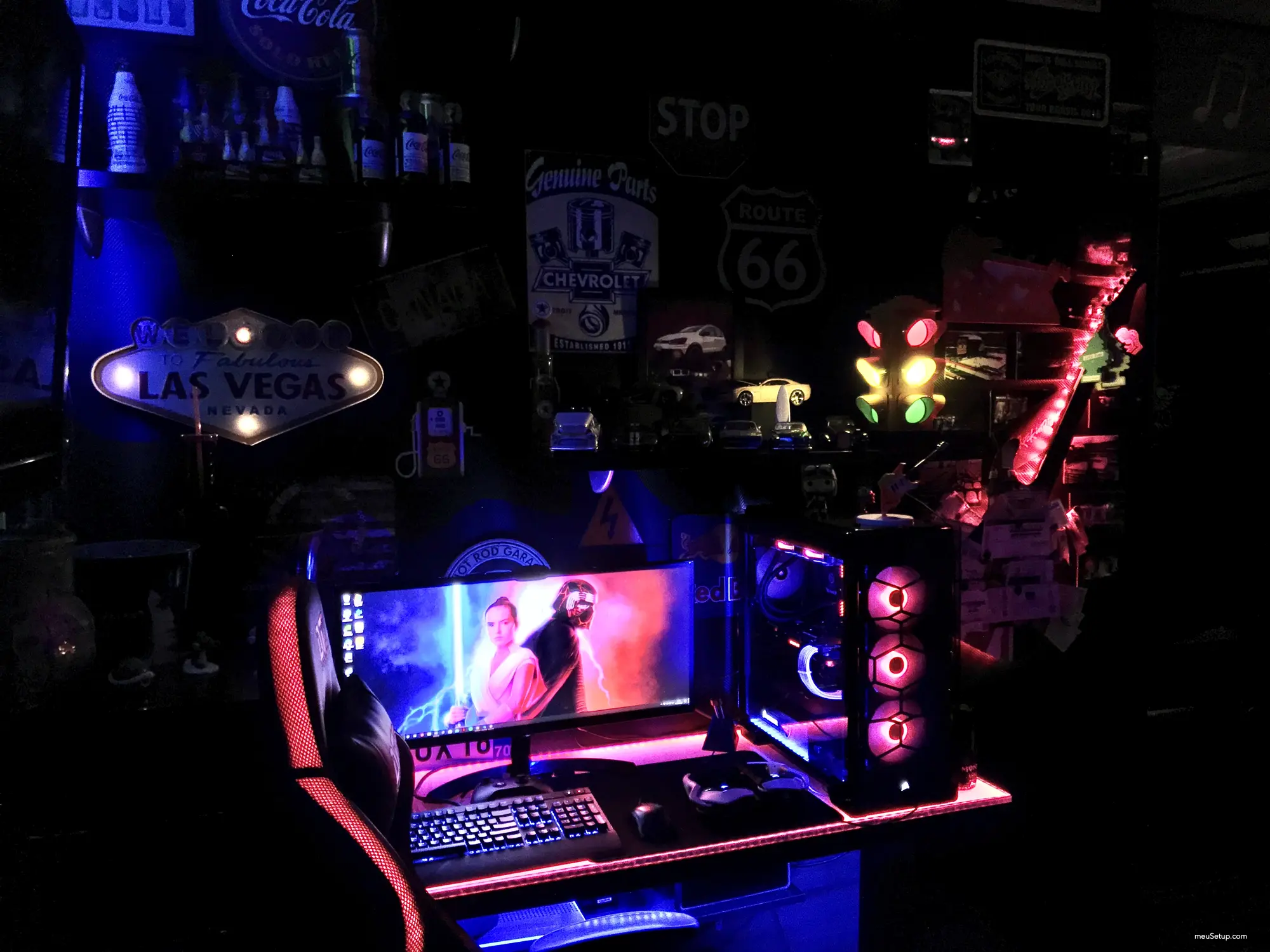 QUARTO GAMER MAIS PSICODÉLICO DO BRASIL Guerra de Setups #03  — foto 3