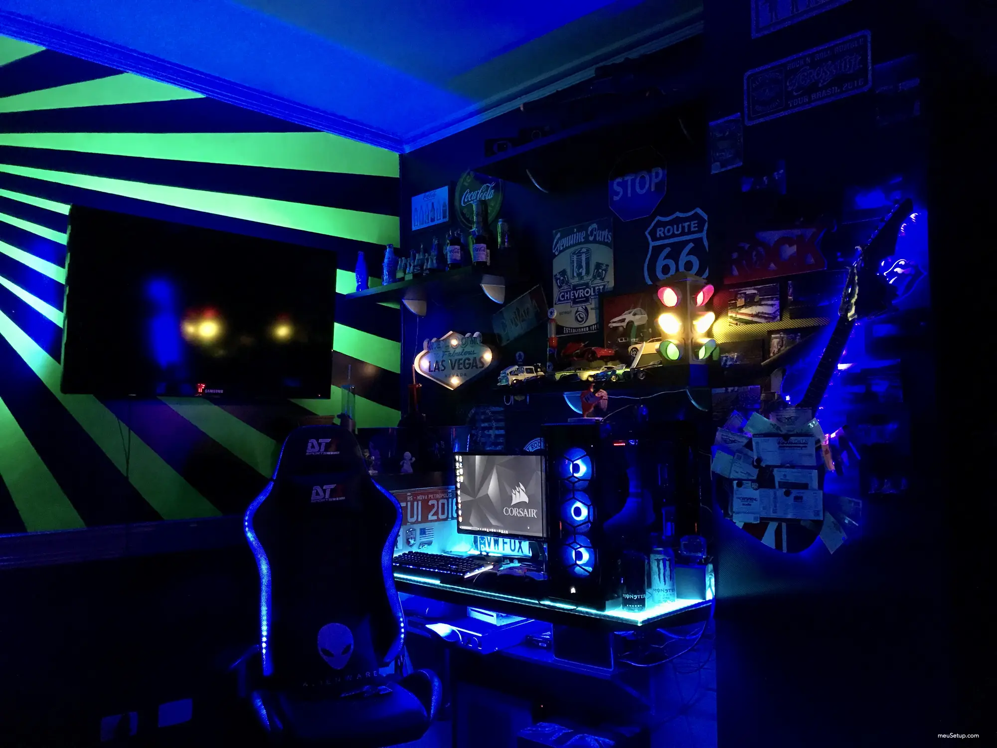 QUARTO GAMER MAIS PSICODÉLICO DO BRASIL Guerra de Setups #03  — foto 4