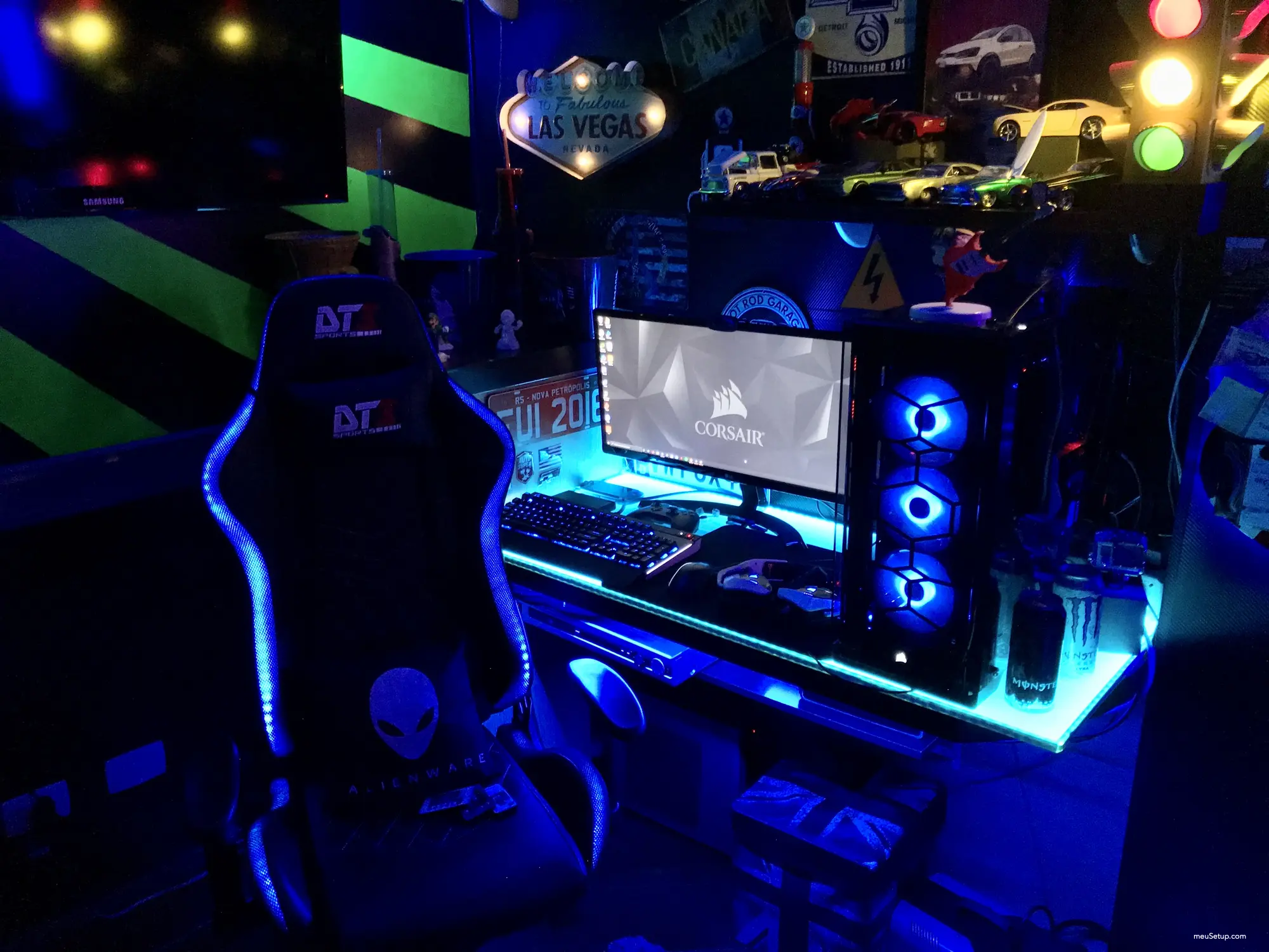 QUARTO GAMER MAIS PSICODÉLICO DO BRASIL Guerra de Setups #03  — foto 6