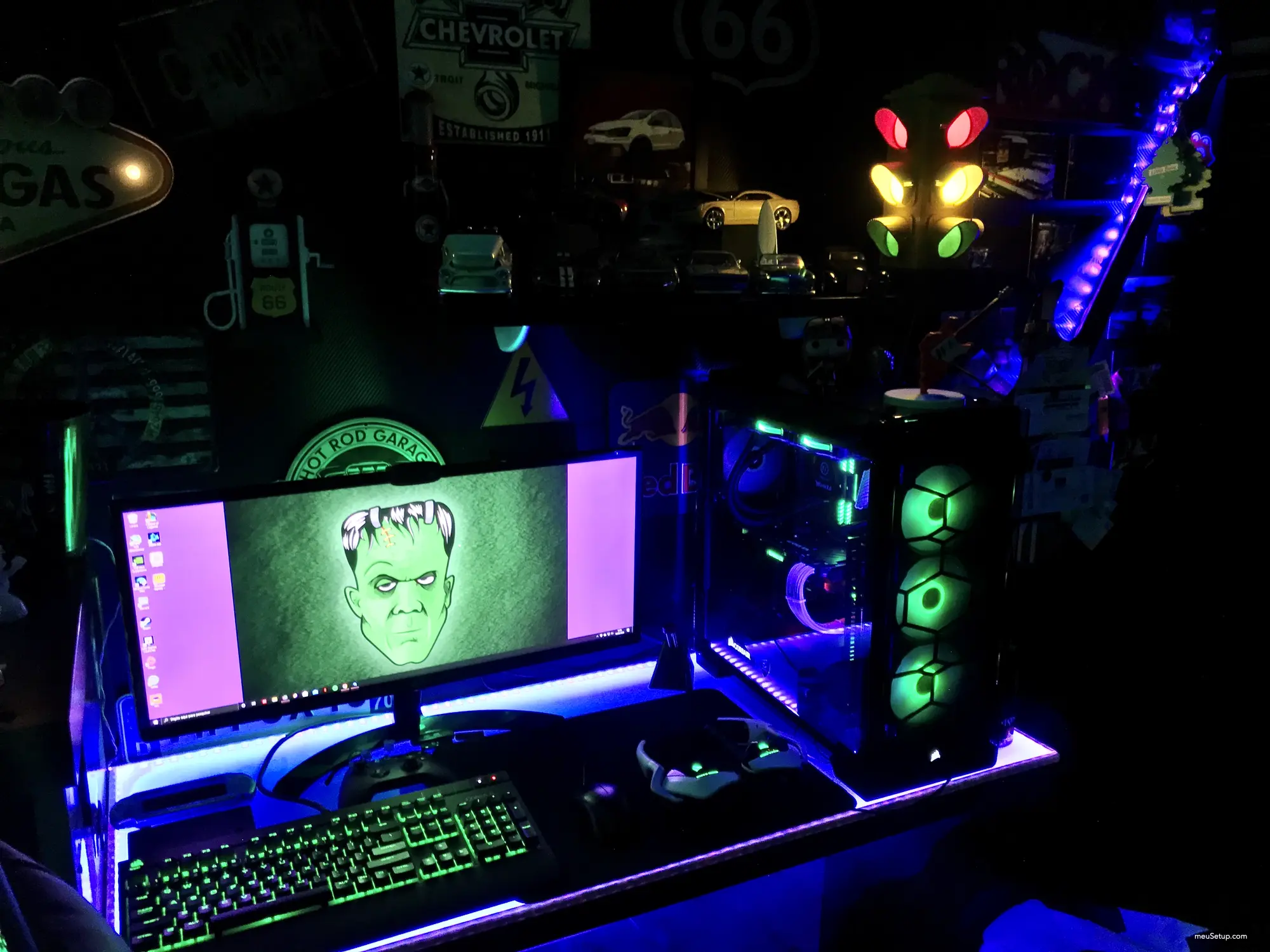 QUARTO GAMER MAIS PSICODÉLICO DO BRASIL Guerra de Setups #03  — foto 8