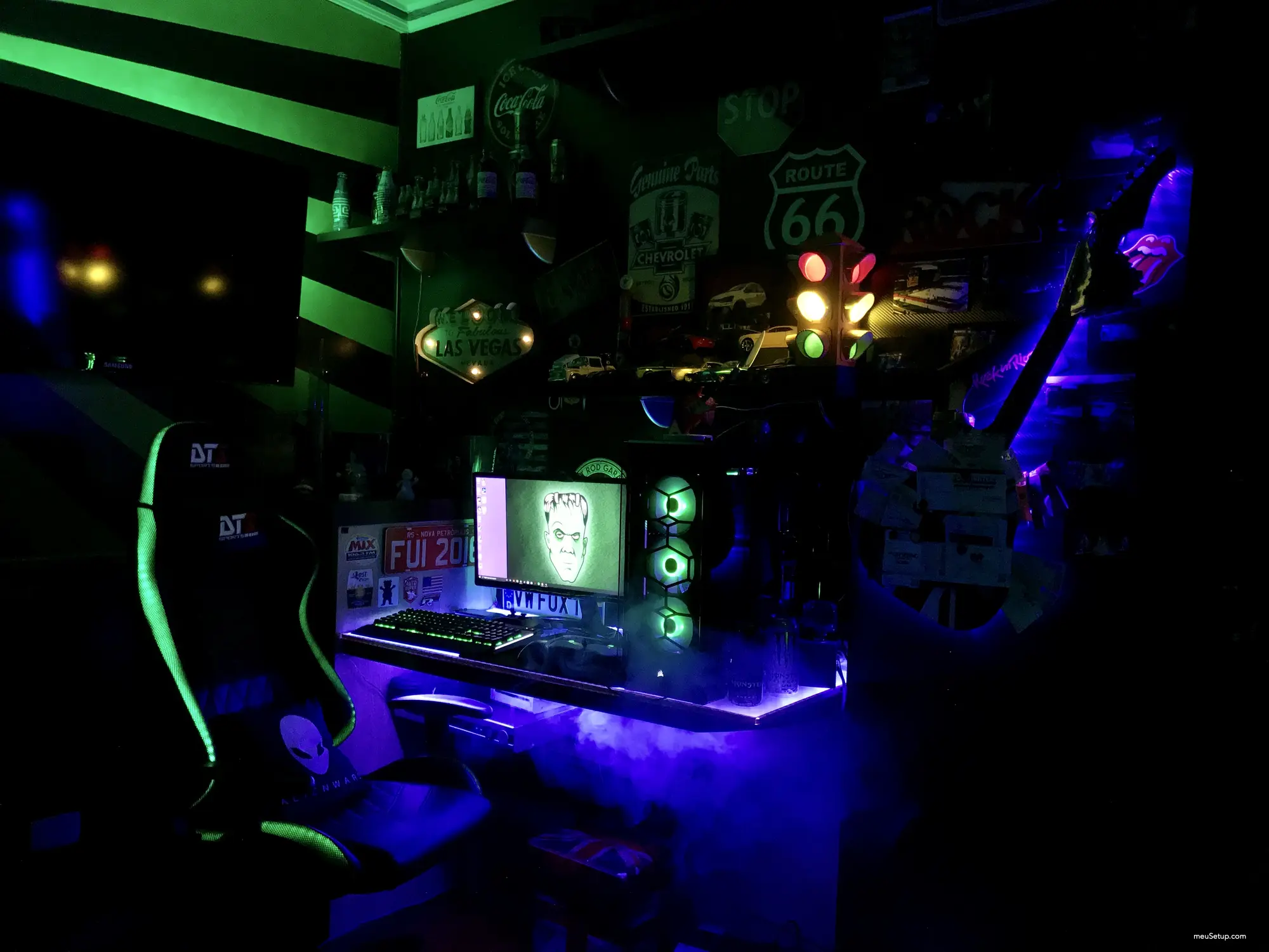 QUARTO GAMER MAIS PSICODÉLICO DO BRASIL Guerra de Setups #03  — foto 9