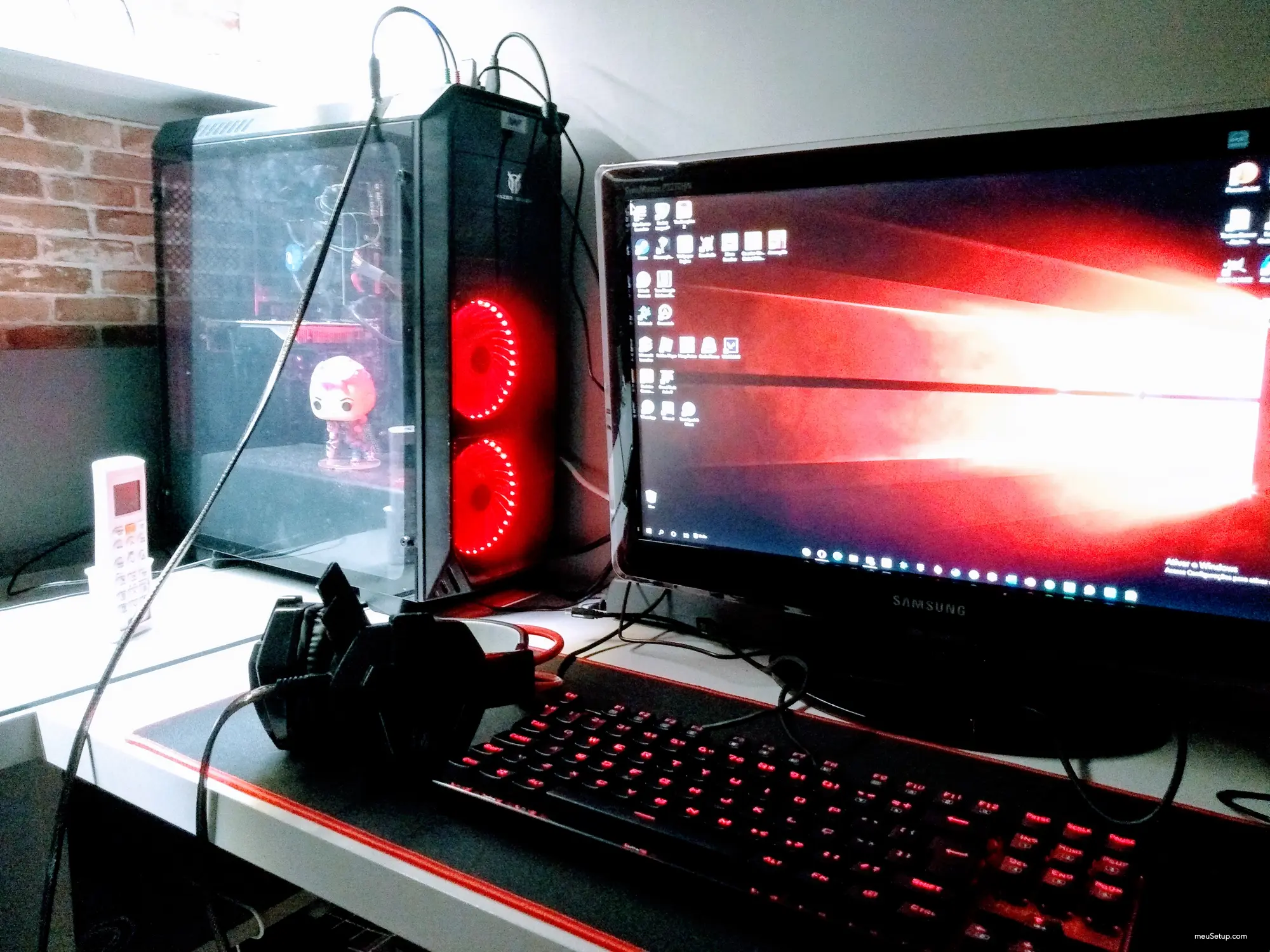 Setup vermelho simples — foto 2