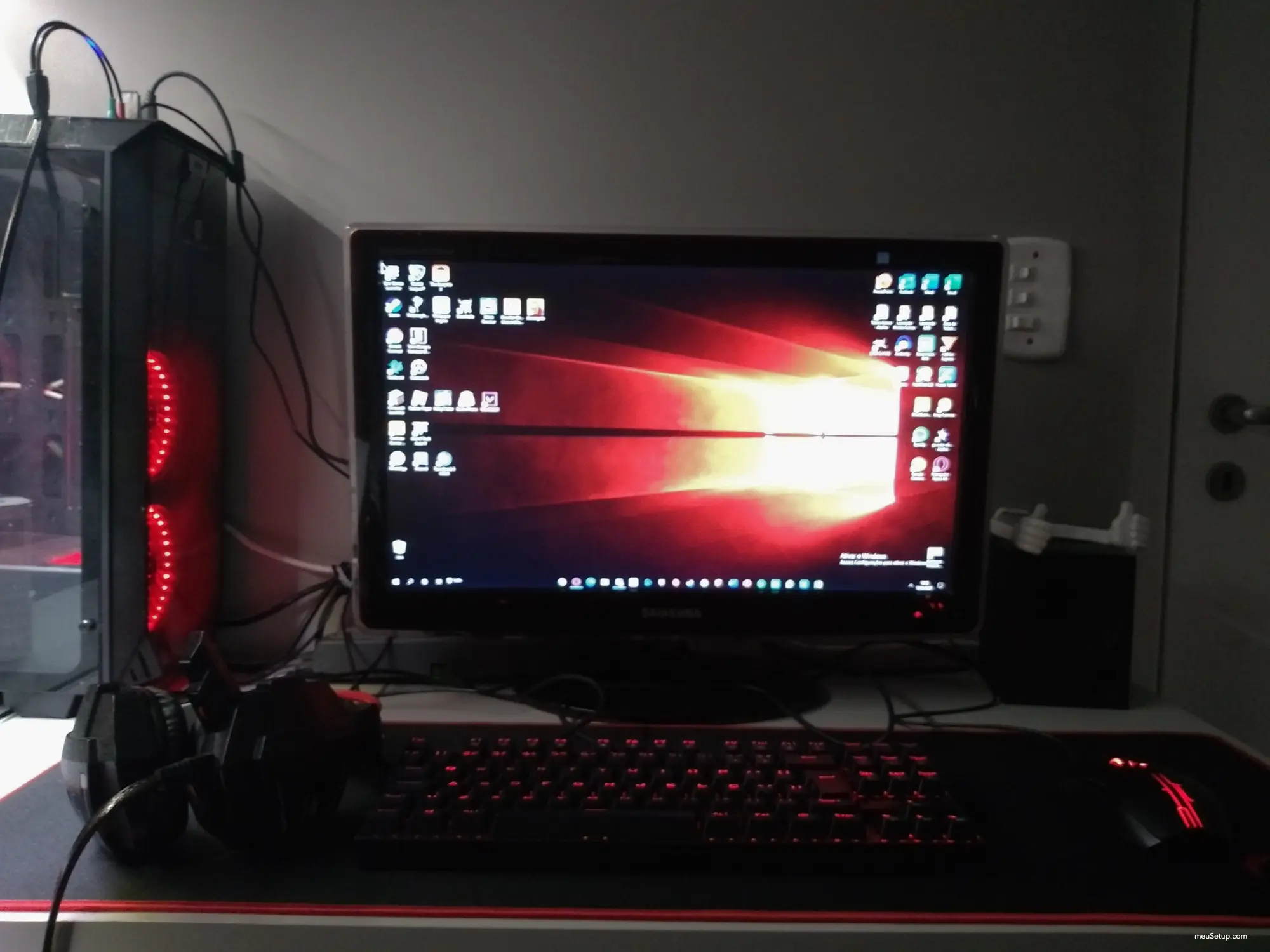Setup vermelho simples — foto 4