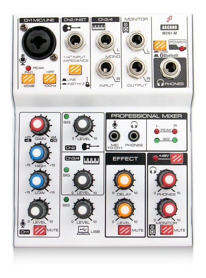Áudio  Arcano Interface Mini-m