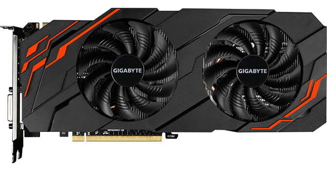 Placa de vídeo  Gigabyte GTX 1070 Windforce