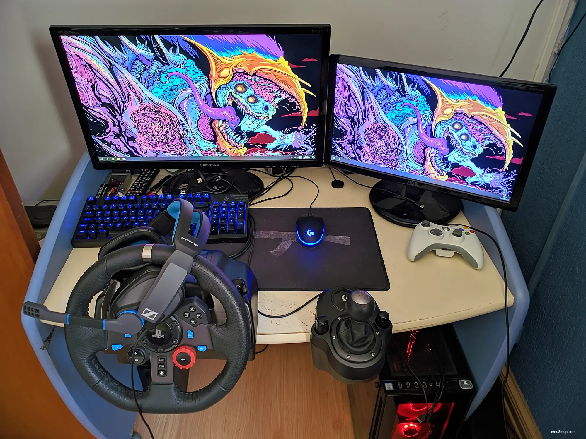 Setup em andamento — foto 1