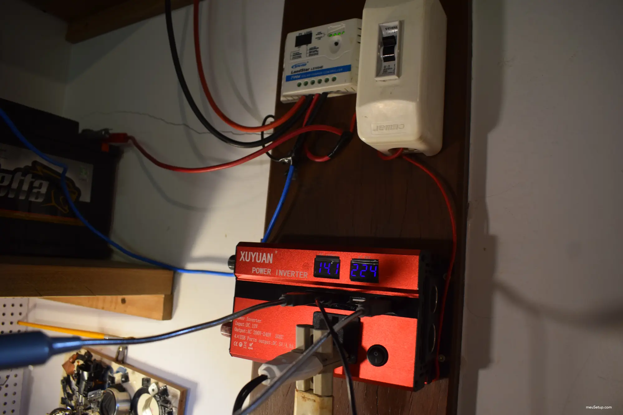 Setup de bancada — foto 1
