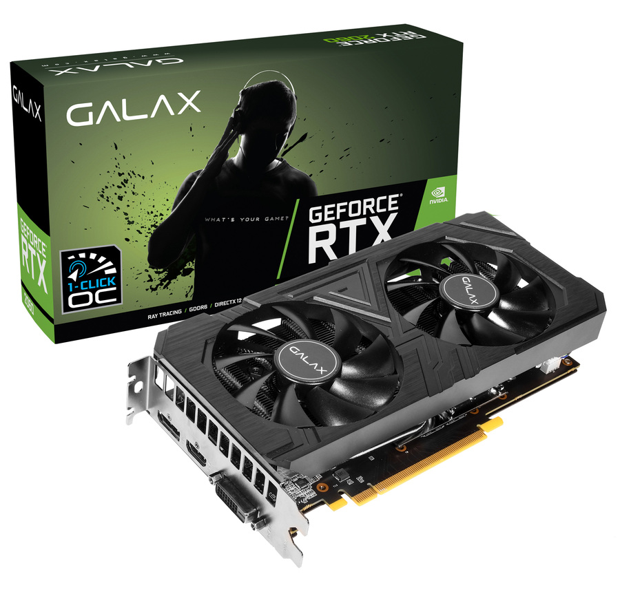 Placa de vídeo  Galax RTX 2060 6GB 