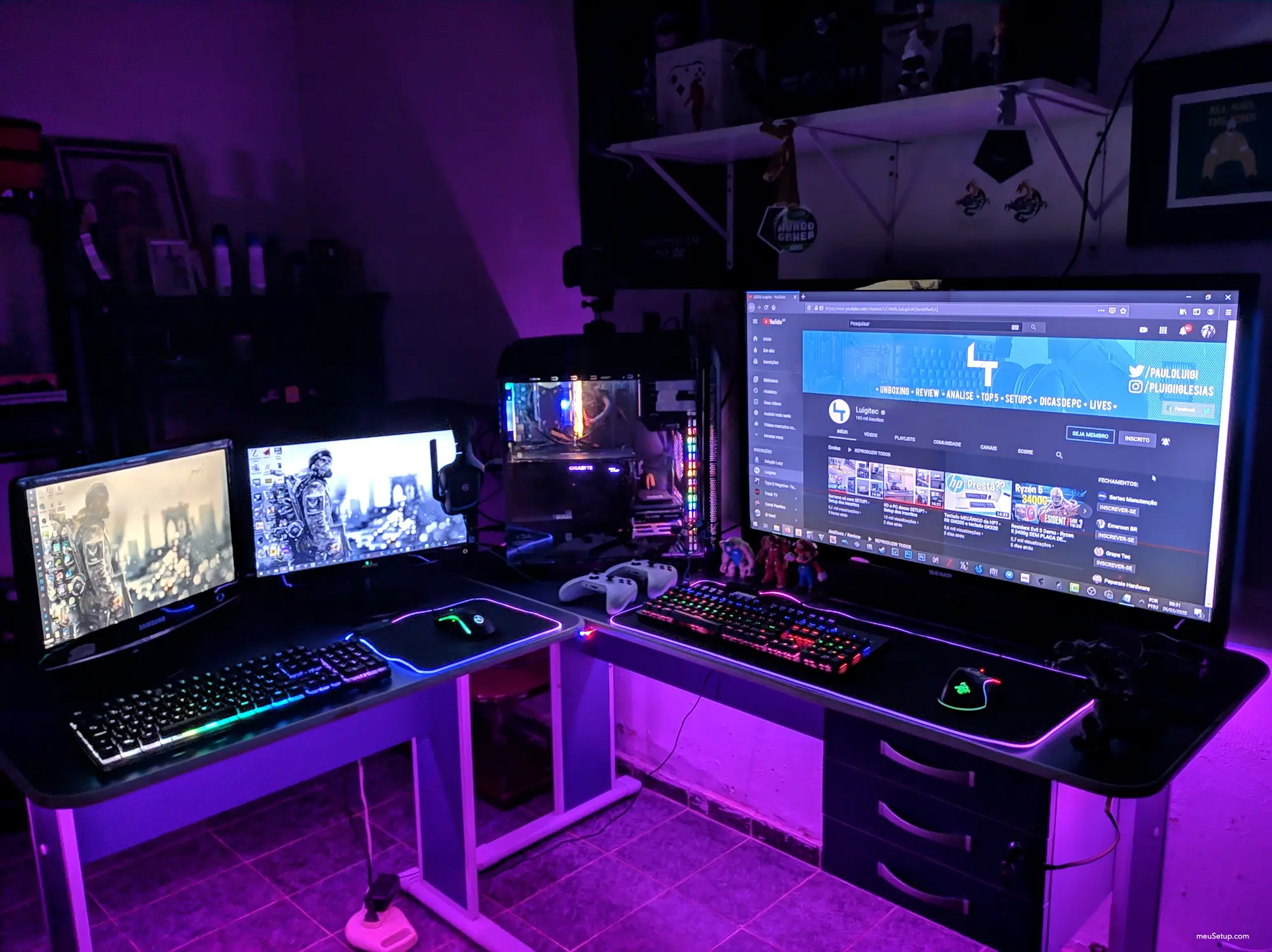 Setup Purple Rain do Piaui  — foto 1