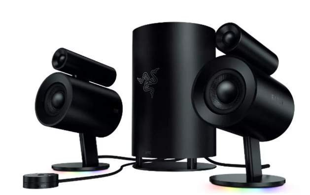 Caixa de som  Razer Nommo Pro 2.1 Chroma Thx Bluetooth