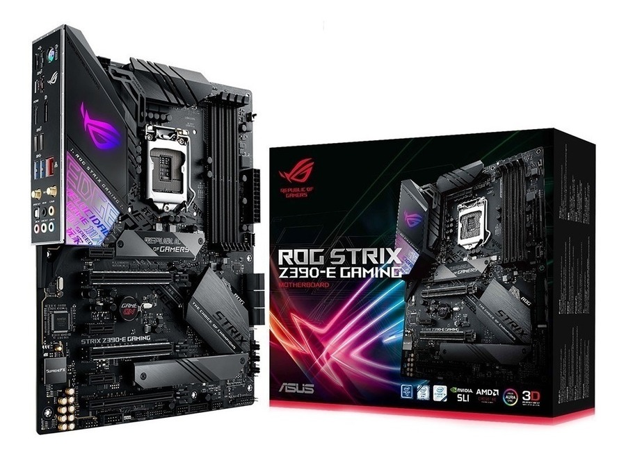 Placa Mãe  Asus Rog Strix Z390-E Gaming