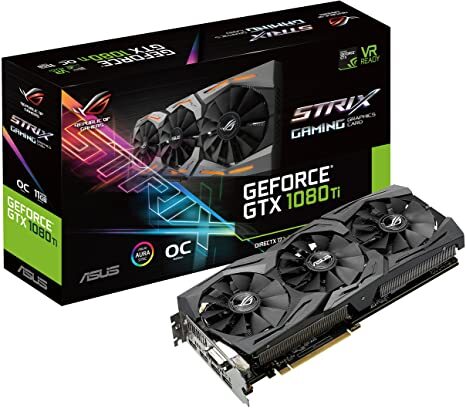 Placa de vídeo  Asus GeForce GTX 1080 TI DDR5X 11GB
